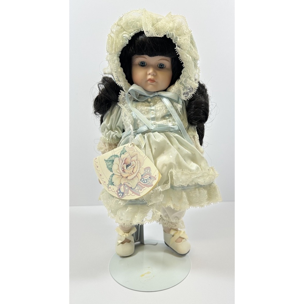 Victoria Ashlea Doll Suzanne Music Box Lara's Theme Porcelain ~12" Vtg 80s